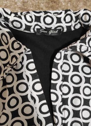 Блуза удлиненная женская туника 36 размер2 фото