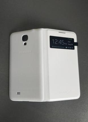 Фирменный чехол книжка для samsung galaxy s4 i9500 s-view flip3 фото