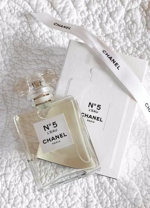 Chanel n5 l'eau💥оригінал 1,5 мл розпив аромату затест