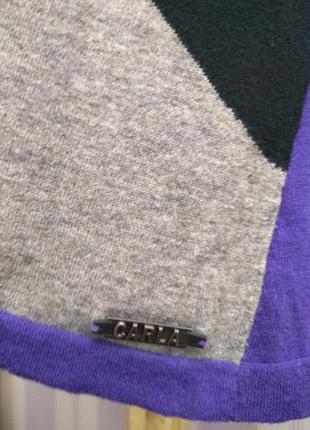 Фирменный качественный свитер шерсть мериноса хлопок8 фото