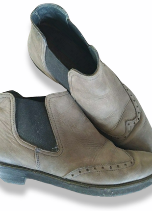 Стильные кожаные ботинки челси 37р.2 фото