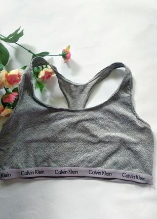 Спортивный бюстгальтер calvin klein m l 75b 75c 75d 80a 80b