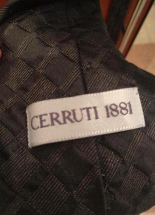 Галстук cerruti 1881, 100% шелк1 фото