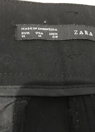 Базовые черные брюки zara3 фото