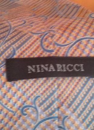 Шелковый галстук от nina ricci2 фото