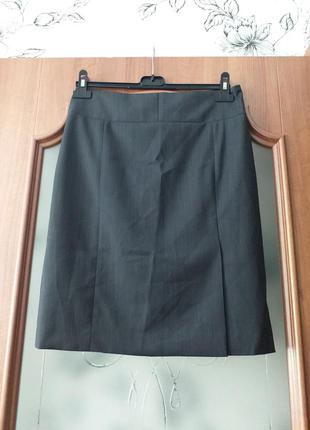 Hugo boss юбка из тонкой шерсти