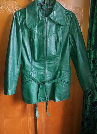 Шкіряна куртка -40р.