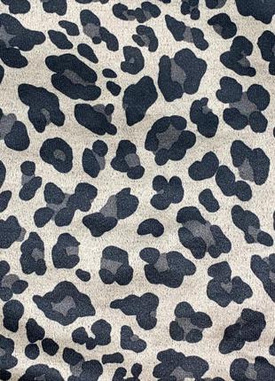 Утеплённая леопардовая мини юбка(15)4 фото