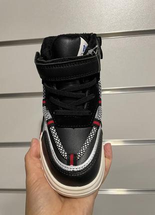 Детские демисезонные ботинки хайтопы на мальчика jong golf (рр. 26-31)