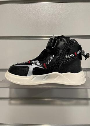 Детские демисезонные ботинки хайтопы на мальчика jong golf (рр. 26-31)