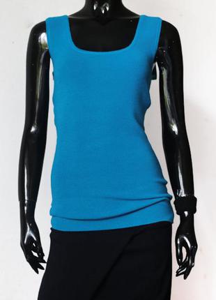 Удлиненная майка antonia zander  кашемир шелк премиум бренд