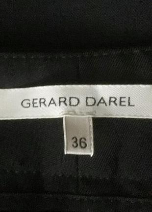 Завужені вовняні штани (77% шерсть) бренду gerard darel, франція8 фото