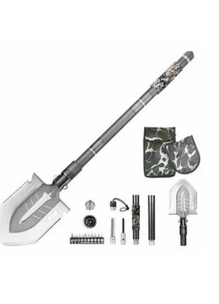 Лопата багатофункціональна туристична складна (протиударна - ty-x6062a)/70451