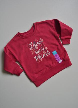 Тёплый свитшот для девочки primark