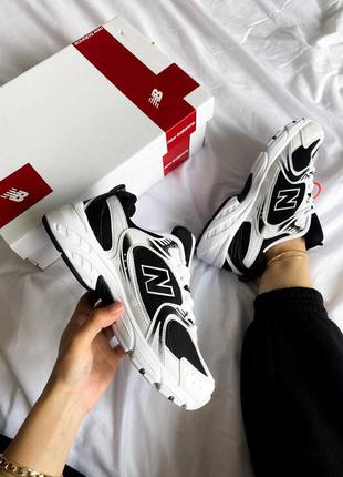 New balance 530 "black/white"1 фото