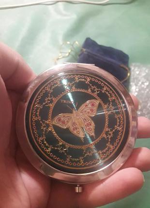 Зеркало двойное карманное trino