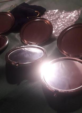 Зеркало двойное карманное trino