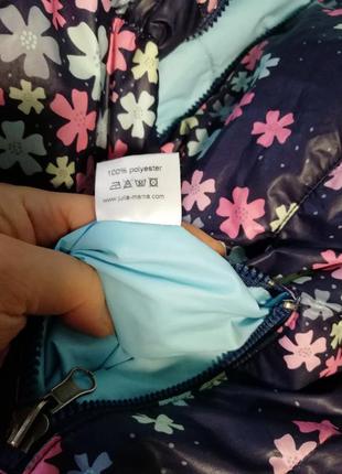Курточка двостороння демісезонна для вагітних, розмір s6 фото
