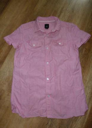 River island коттоновая рубашка на 9-10 лет в идеале