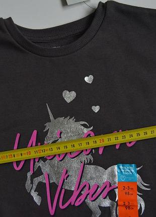 Тёплый свитшот для девочки primark 6