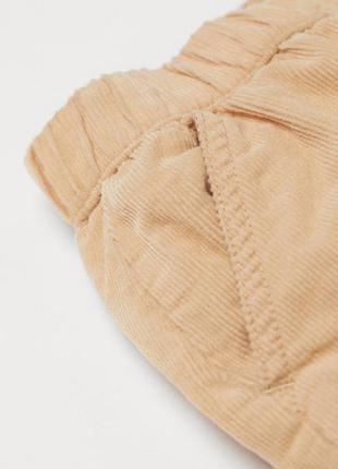 Вельветовые брюки на подкладке h&m exclusive p.928 фото