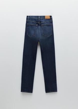 Zara джинсы в винтажном стиле с высокой посадкой 40 арт: 5252/210/4016 фото