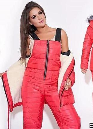 ⛔   теплющий зимний комбинезон куртка печка