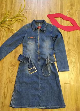Вінтажне джинсове сукню cappio