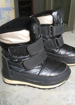 Термо чобітки зимові дутіки чоботи