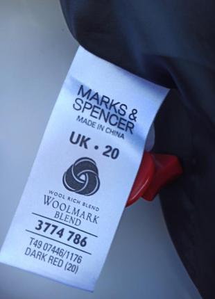 Marks spencer пальто шерсть4 фото