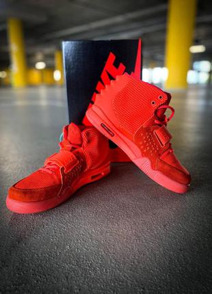 Чоловічі кросівки nike air yeezy 2 sp "red october"