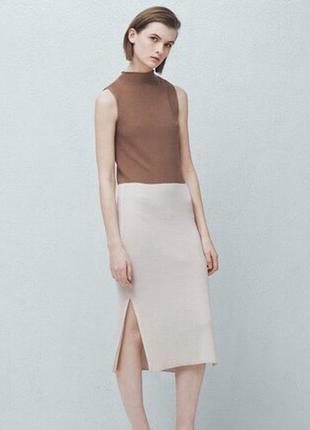 Sale !!! уютное  трикотажное платье mango , 35 % вискозы