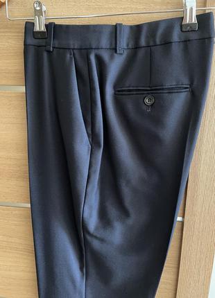 Massimo dutti брюки синий классика 36 s