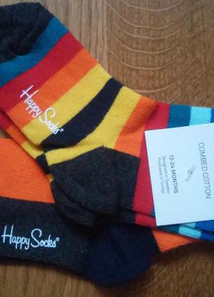 Шкарпетки happy socks, шкарпетки, р. 12 - 14 / 12-24 міс