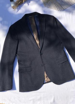 Мужской пиджак блейзер manuel ritz премиальный италия1 фото