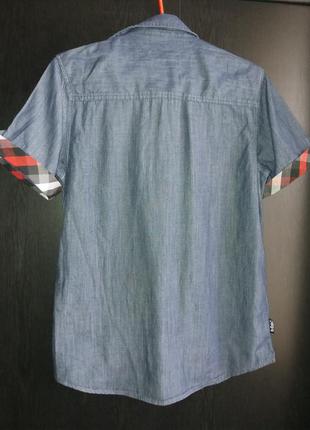 Распродажа-джинсовая рубашка с футболкой p.s3 фото