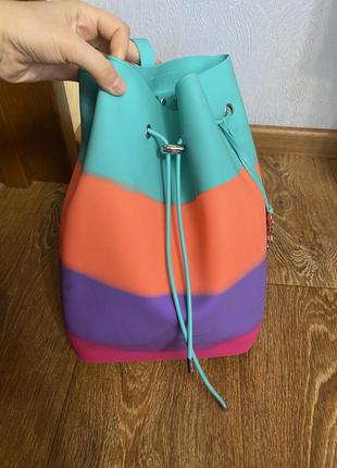 Силіконовий гумовий рюкзак мішок tinto