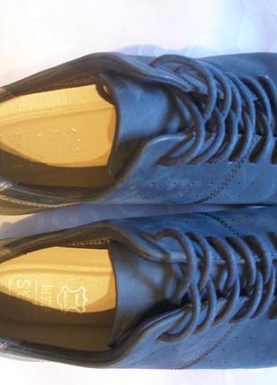 Туфли кроссовки натуральная кожа набук англия marc&spencer4 фото
