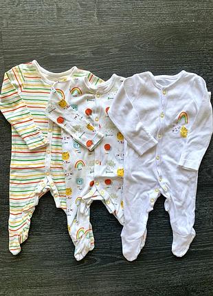 Человечки/слипы 0-1 м dunnes ирландия