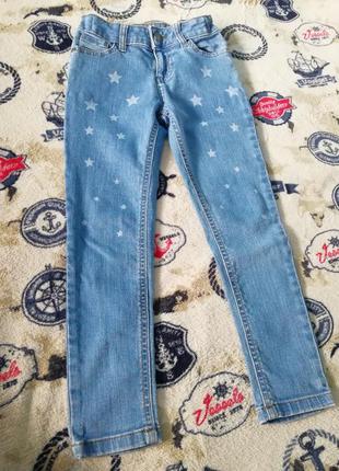 Джинсы 6-7 лет, рост 122