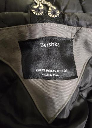 Крута підліткова куртка парку bershka 158-164 см6 фото