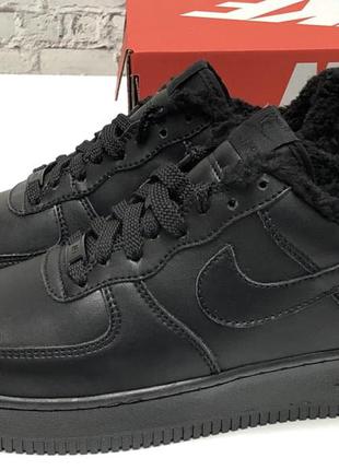 Зимние кроссовки зима на меху nike air force 1 winter огромный выбор обуви2 фото