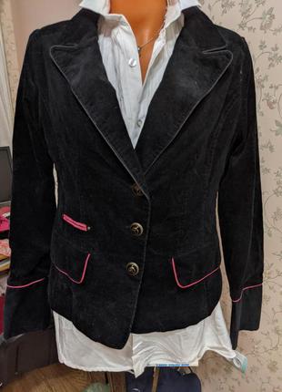 Пиджак из вельвета тонкого велюр