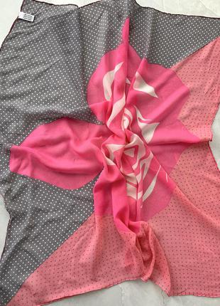❤️красивый элегантный платок из натурального шёлка