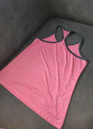 Майка adidas hi5 logo tank real pink3 фото