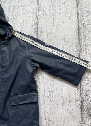 Крутая куртка дождевик на хб подкладке грязепруф ветровка размер 6-12 мес4 фото