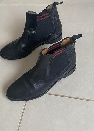 Ботинки кожаные демисезонный вариант размер 38