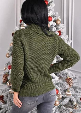 Женский свитер с люрексовой нитью2 фото