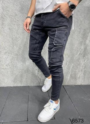 Джинсы мужские дизайнерские серые турция / джинси чоловічі дизайнерські сірі турречина2 фото