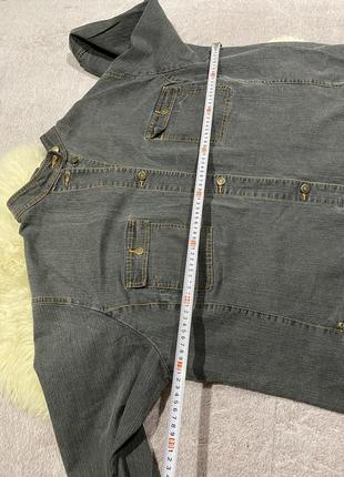 Dollywood 👍офігенна джинсова куртка овэрсайз-або куртка вітровка великий розмір7 фото